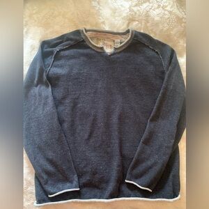 32 Bar Blues-Men’s Pullover Knit Top-Gray/Oatmeal-XXL